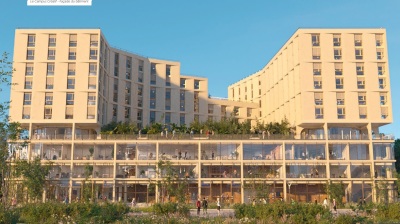 Programme neuf Campus Créatif 2 : Appartements Neufs Bordeaux : St Jean référence 4812