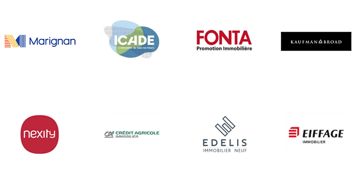 Liste de logos des promoteurs immobiliers à Toulouse et en France