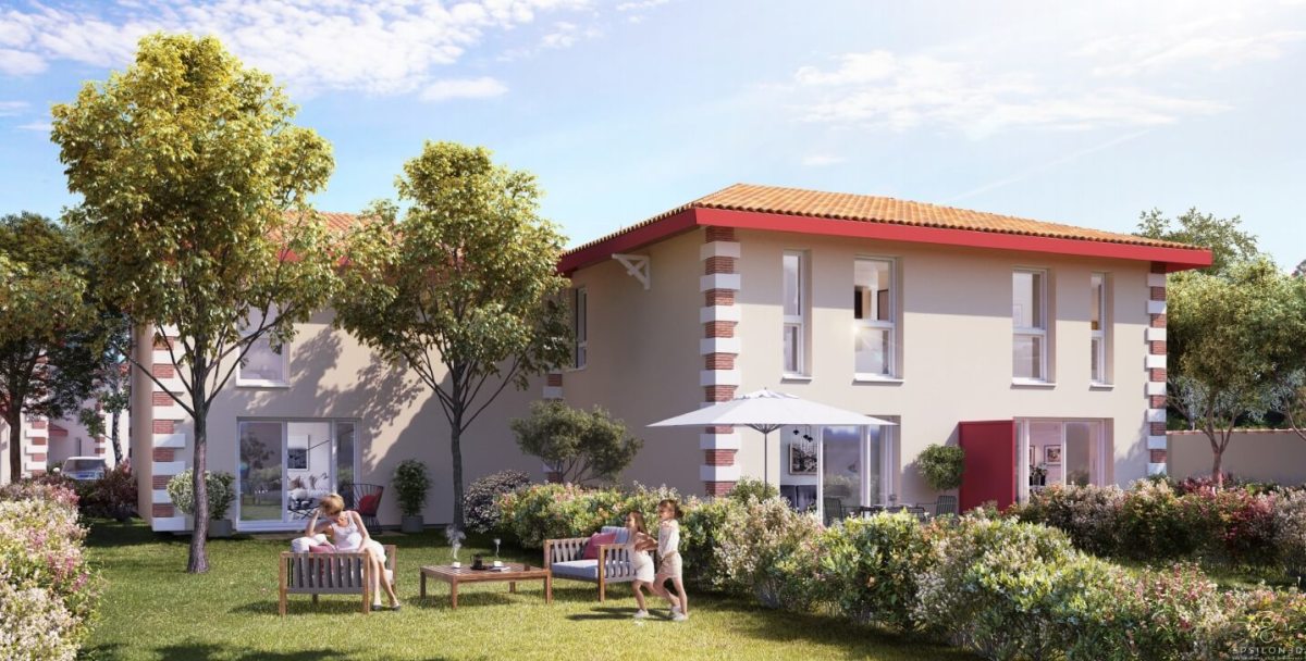 Programme neuf Villas Goelettes : Maisons neuves à Arès référence 3859, aperçu n°1