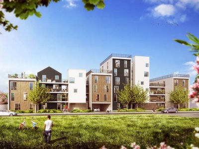 Programme neuf oak park : Appartements Neufs Bègles référence 5412