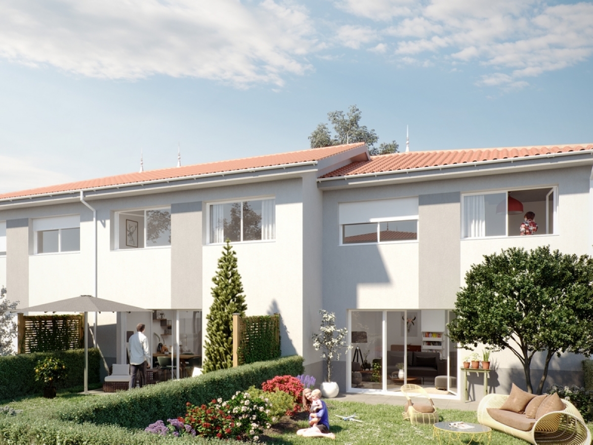 Programme neuf Domaine du Baron : Appartements neufs à Blanquefort référence 4077, aperçu n°2