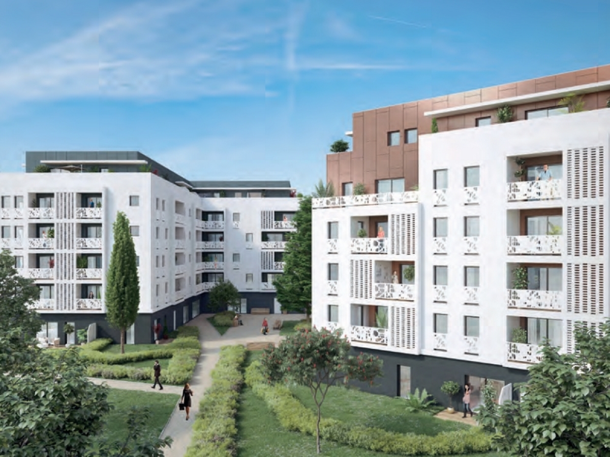 Programme neuf square oréa : Appartements neufs à Lormont référence 5234, aperçu n°3