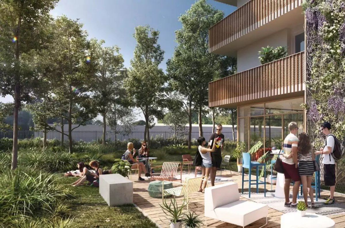 Programme neuf Cosmopolitan : Appartements neufs à Lormont référence 3855, aperçu n°2