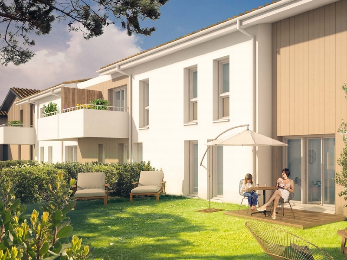 Programme neuf Terrasses du médoc : Appartements neufs à Parempuyre référence 5801, aperçu n°3