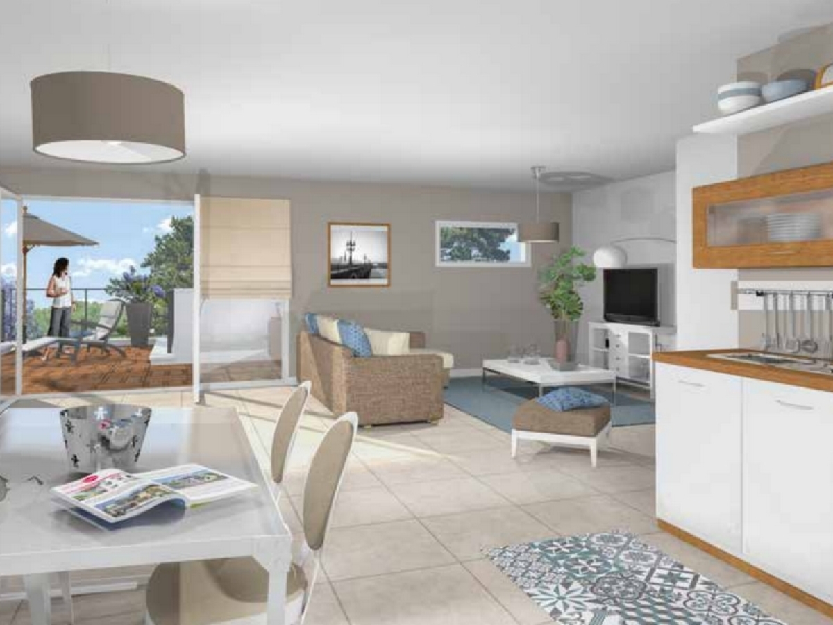 Programme neuf Isatis : Appartements neufs à Villenave-d'Ornon référence 4075, aperçu n°1