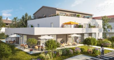 Programme neuf Harmony : Appartements Neufs Carbon-Blanc référence 3893