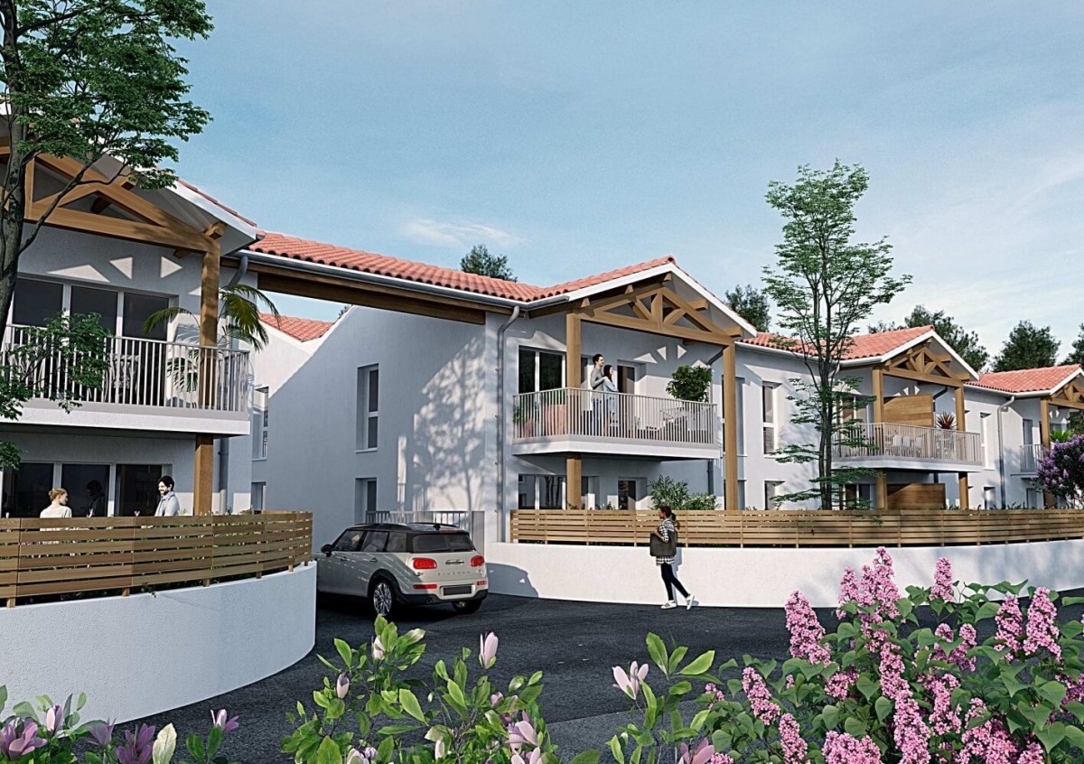 Programme neuf Opus One : Appartements neufs à Gujan-Mestras référence 4300, aperçu n°0