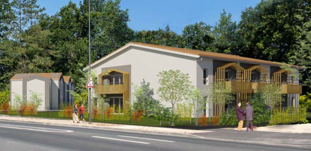 Programme neuf Allées des Mésanges : Appartements neufs à Martignas-sur-Jalle référence 4427, aperçu n°1