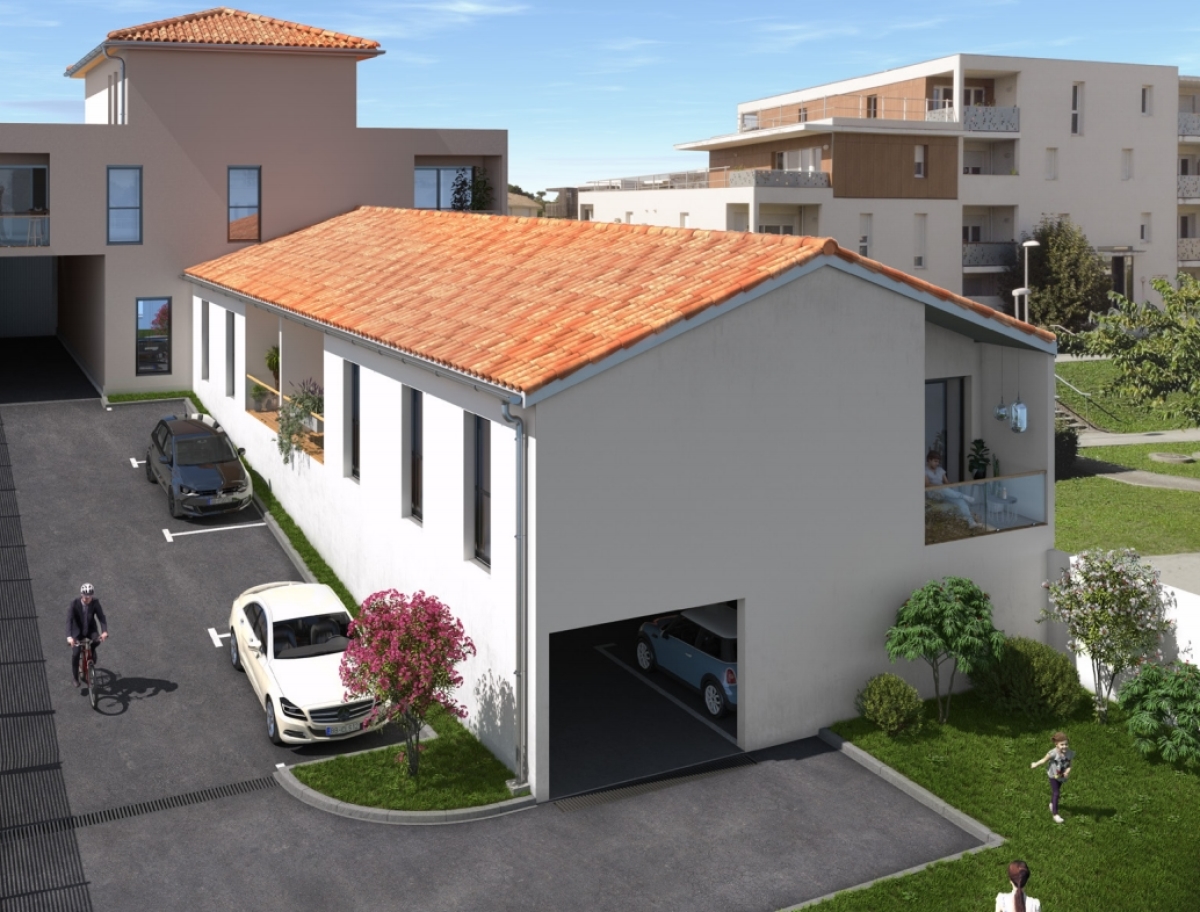 Programme neuf Rue de la maison des jeunes : Appartements neufs à Le Taillan-Médoc référence 4435, aperçu n°0