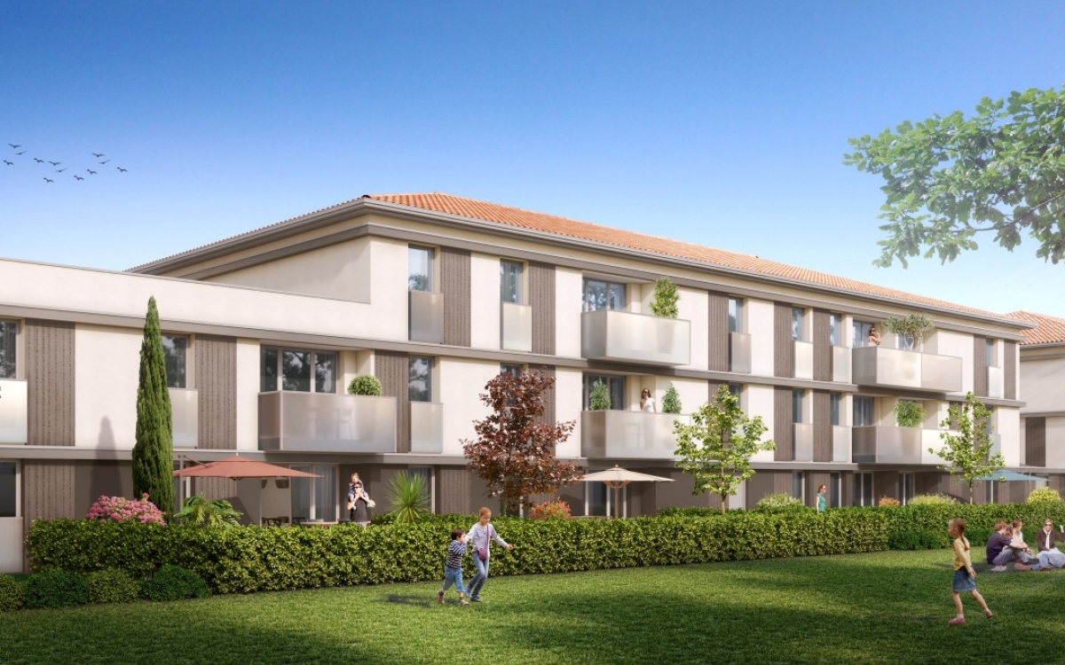 Programme neuf Caudalie : Appartements neufs à Villenave-d'Ornon référence 4473, aperçu n°0