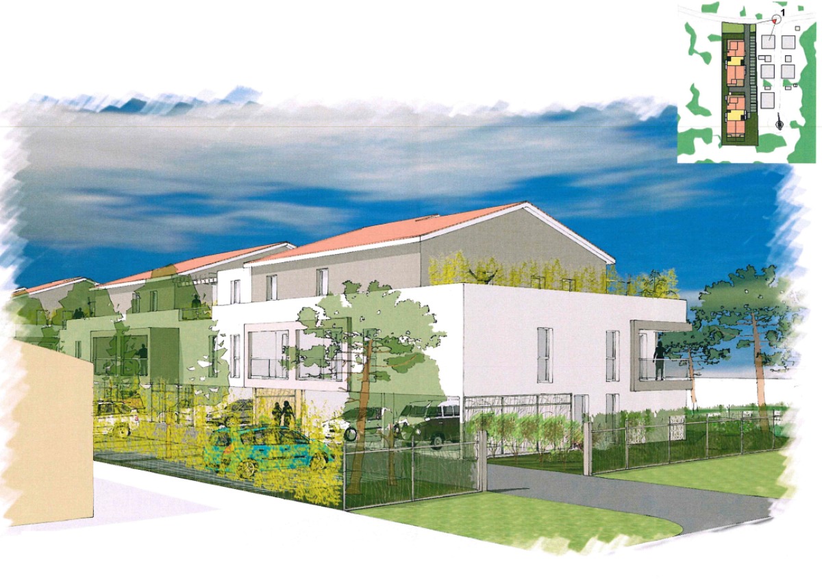 Programme neuf Terrasses du Chai : Appartements neufs à Le Taillan-Médoc référence 4714, aperçu n°2
