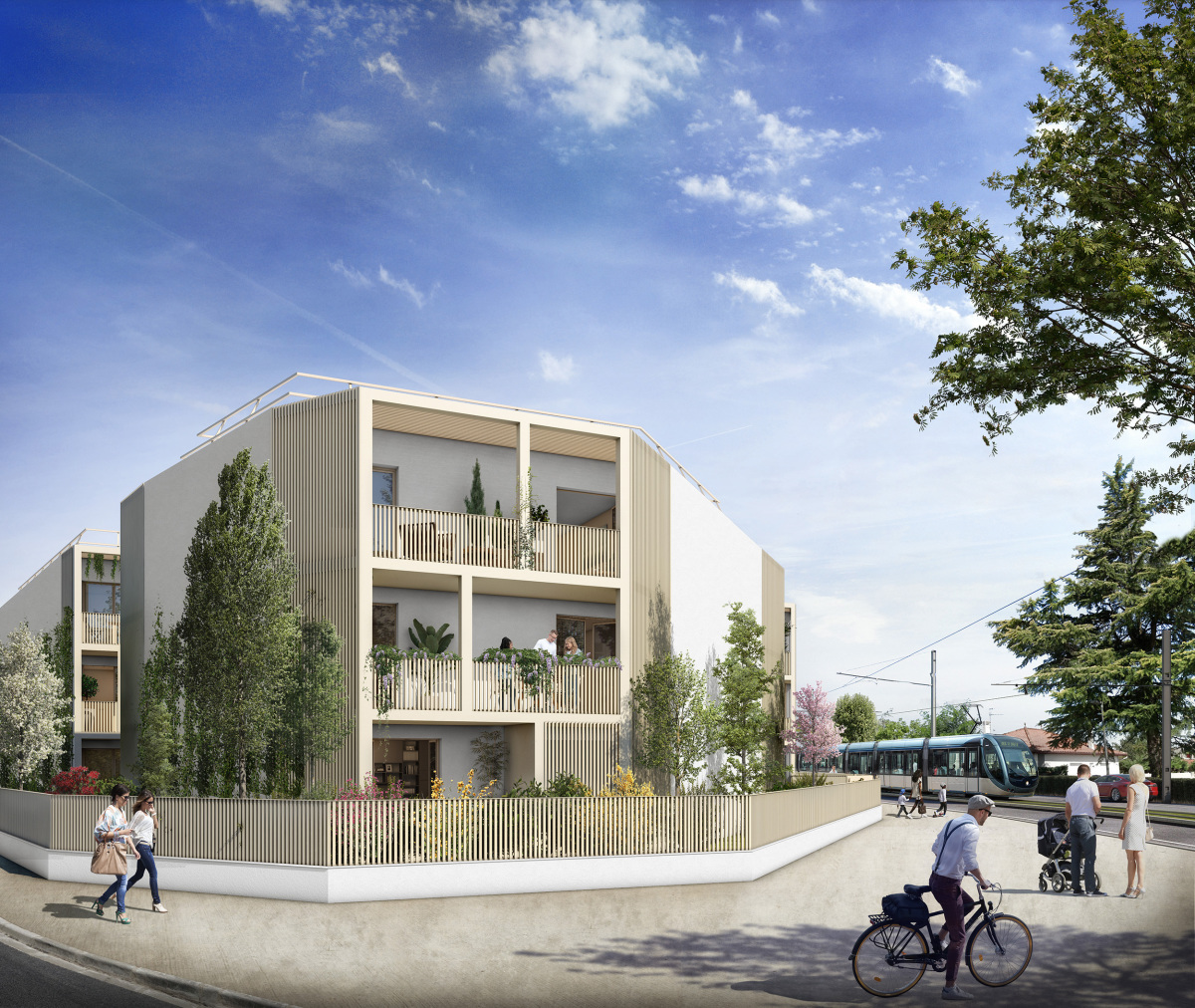 Programme neuf Tandem : Appartements neufs à Eysines référence 4795, aperçu n°0