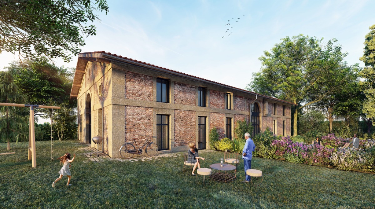 Programme neuf Abbaye de Bonlieu : Appartements neufs à Sainte-Eulalie référence 4827, aperçu n°3