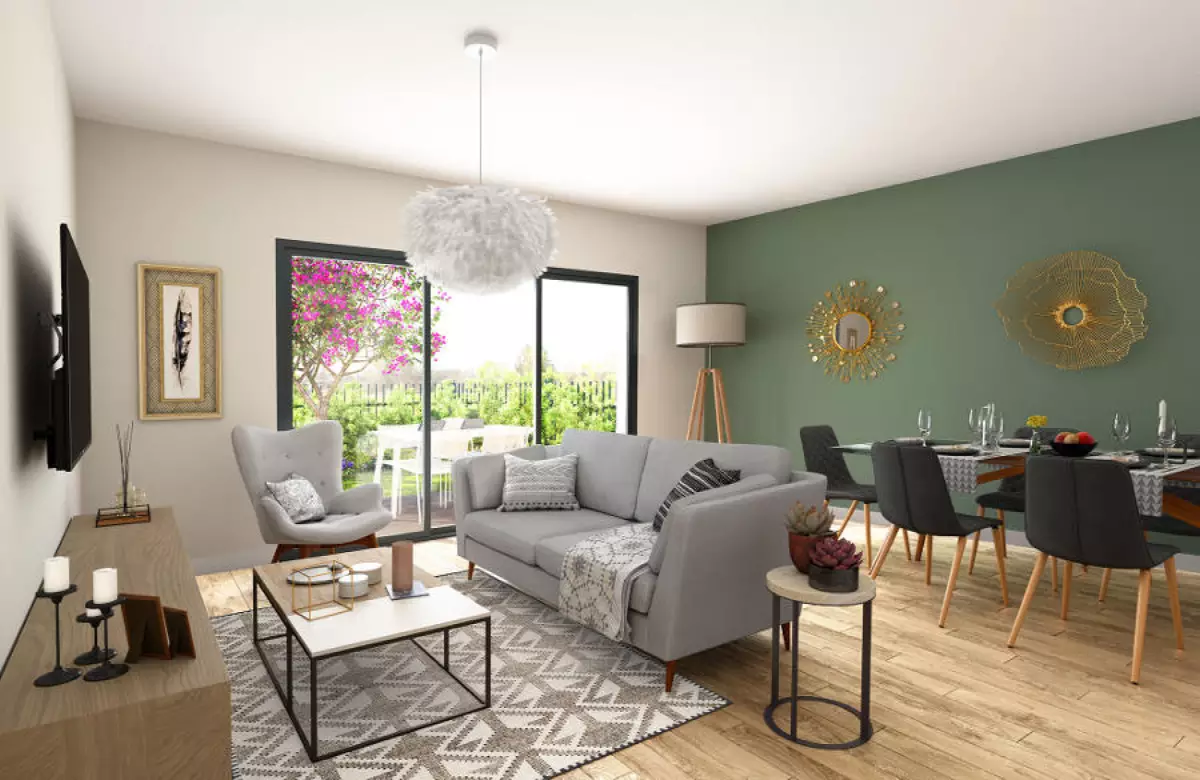 Programme neuf Initial : Maisons neuves et appartements neufs à Pessac référence 4856, aperçu n°1