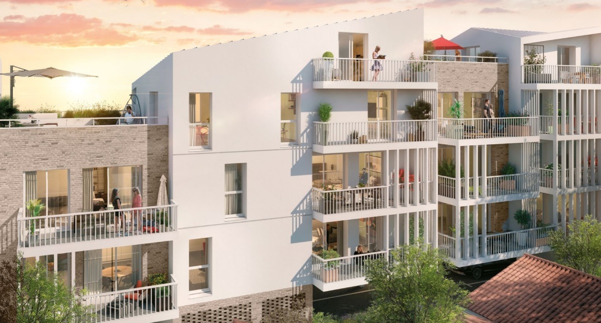 Programme neuf Barrière Rive Droite : Appartements neufs à Bastide référence 4879, aperçu n°0