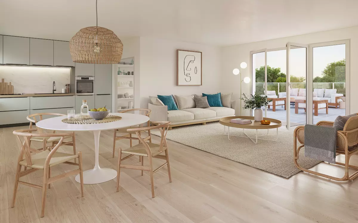Programme neuf Ornes du Lac : Appartements neufs à Villenave-d'Ornon référence 5023, aperçu n°1