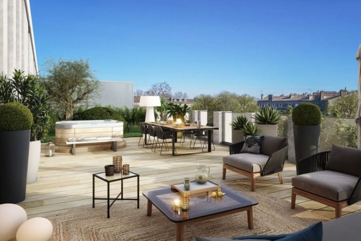 Eterna est un programme immobilier neuf de prestige situé à proximité de la place des Grands Hommes. le programme neuf Eterna à Bordeaux