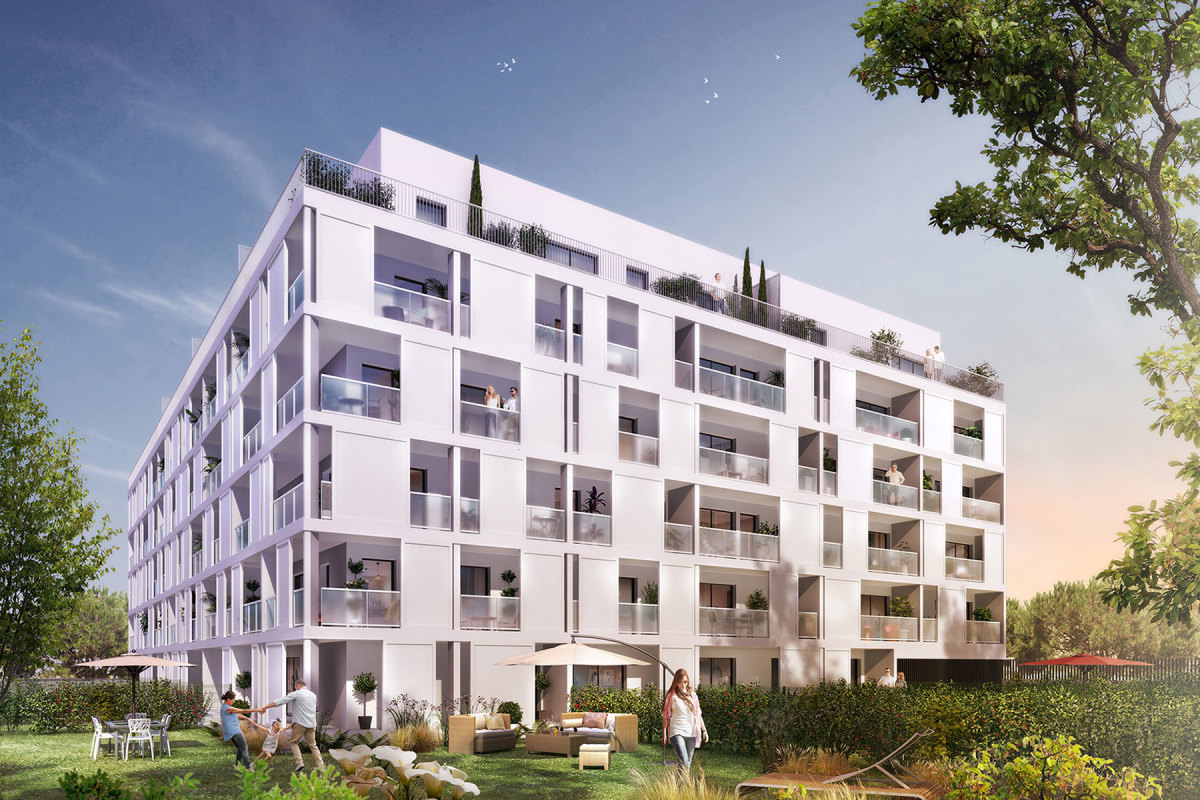 Le programme immobilier parallèle 33 intègrera des espaces communs image du projet immobilier neuf Parallèle 33 à Bordeaux