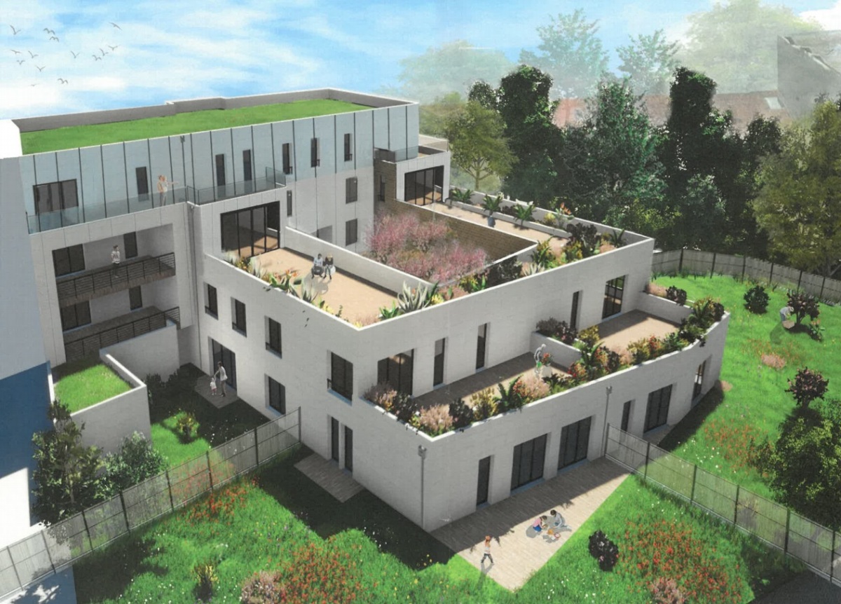 Programme neuf Domaine de St Genes : Appartements neufs à Nansouty référence 5065, aperçu n°2