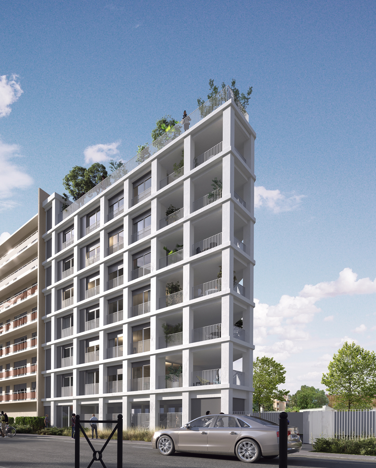 Programme neuf Skyline : Appartements neufs à Caudéran référence 5092, aperçu n°0