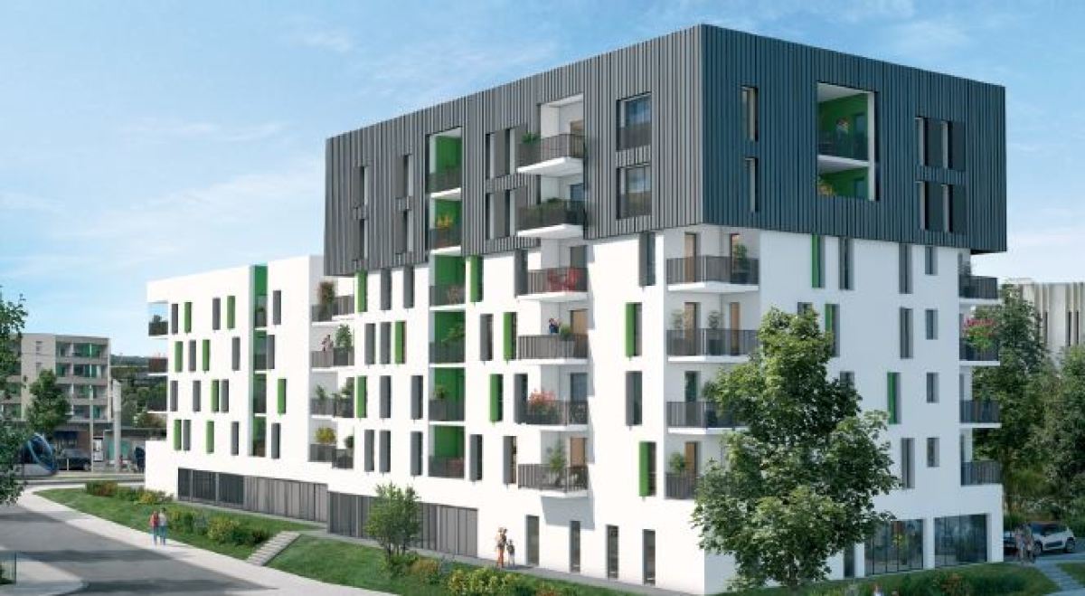 Programme neuf Upside : Appartements neufs à Lormont référence 5224, aperçu n°1