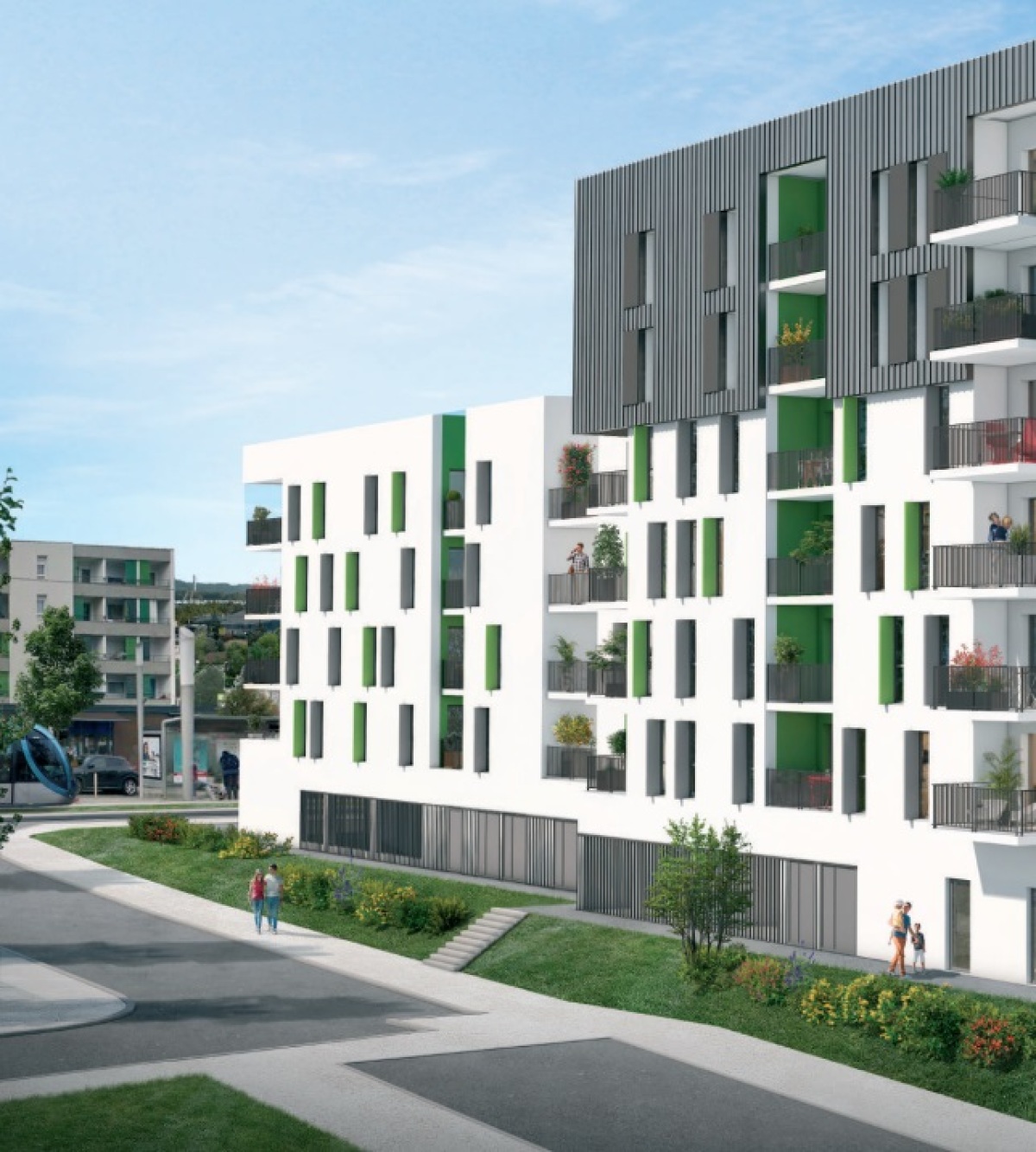 Programme neuf Upside : Appartements neufs à Lormont référence 5224, aperçu n°3