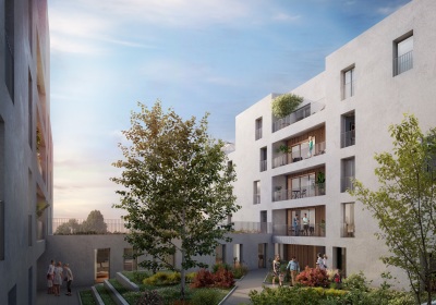 Programme neuf Vert Uose : Appartements Neufs Bordeaux : Bastide référence 5207