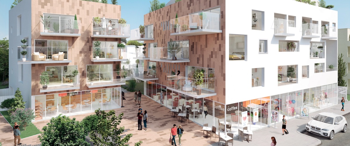 Programme neuf Yseria : Appartements neufs à Mérignac référence 5302, aperçu n°0