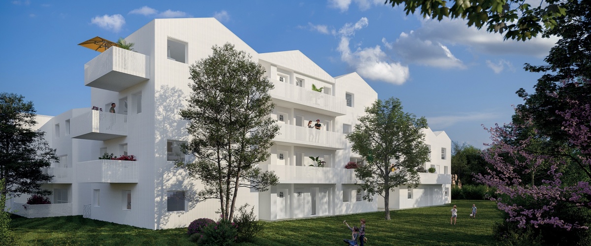 Programme neuf Yseria : Appartements neufs à Mérignac référence 5302, aperçu n°2