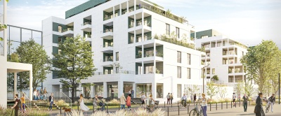 Programme neuf Loreden Connexion : Appartements Neufs Lormont référence 5300