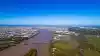 Vue aérienne de Bordeaux