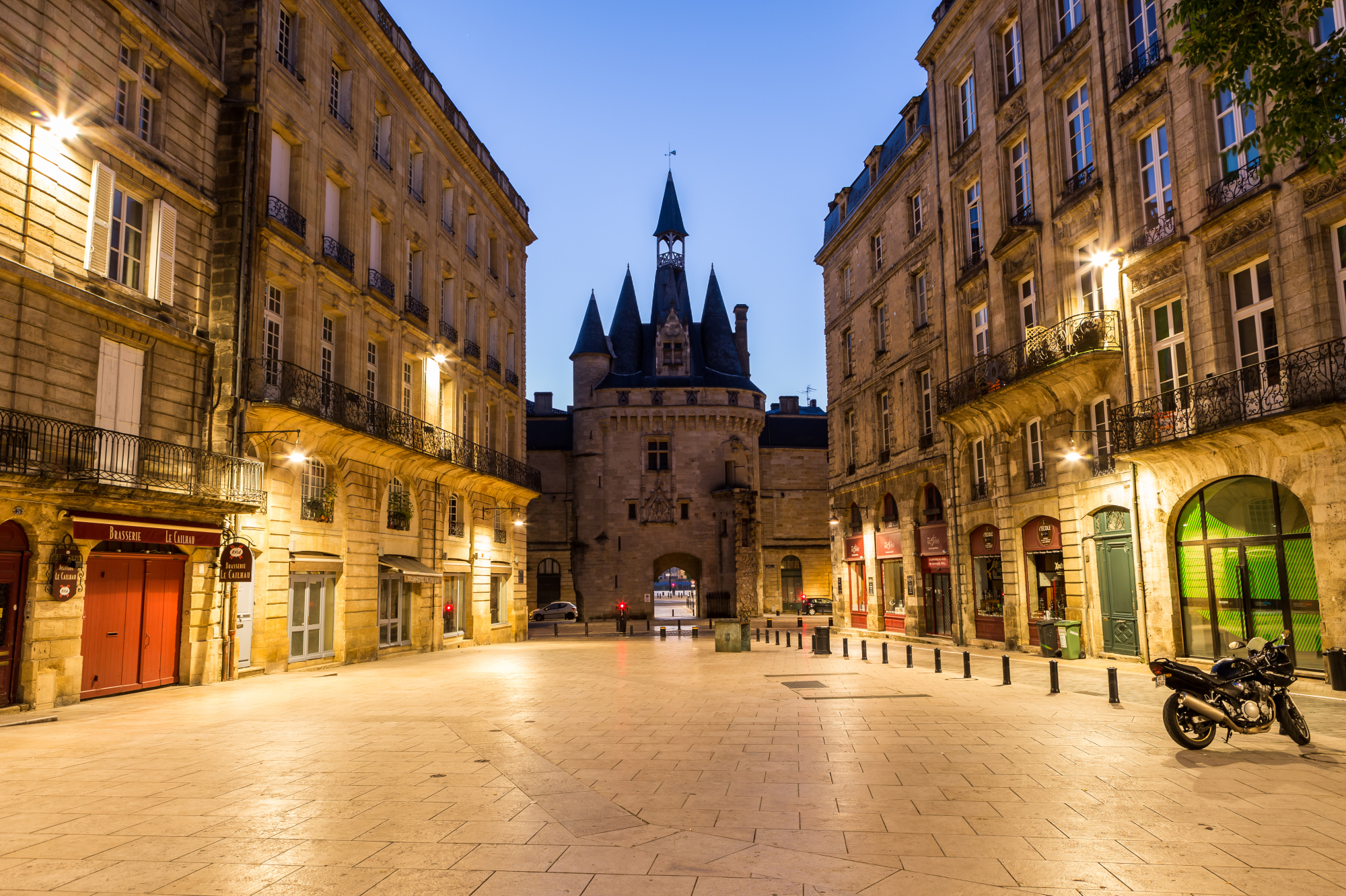 Quartier du centre de Bordeaux