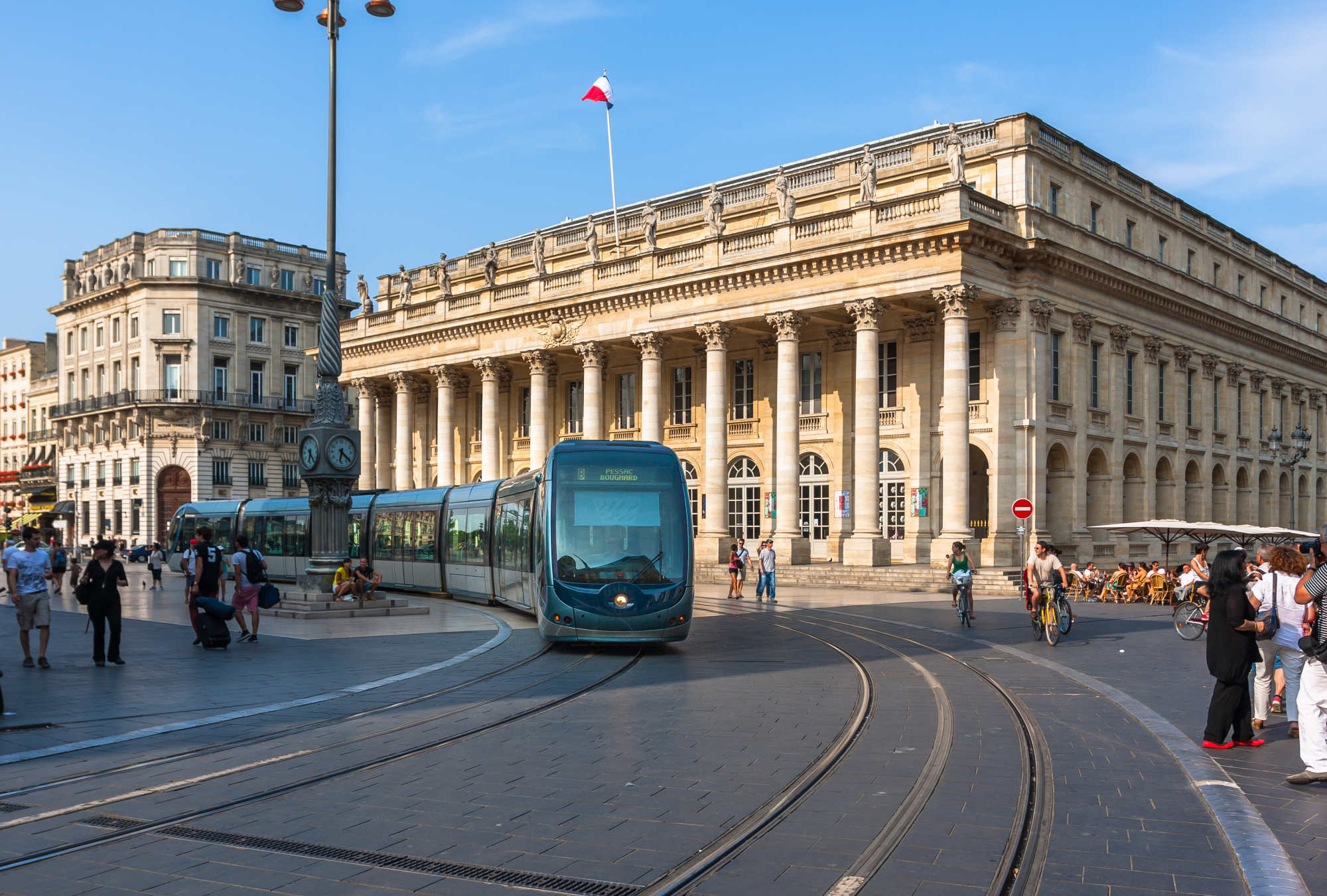 Tramway à Bordeaux