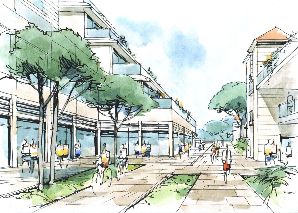 esquisse d'un projet d'urbanisme à Bordeaux Réaménagement de la place Tourny à Bordeaux – esquisse d'un projet urbain