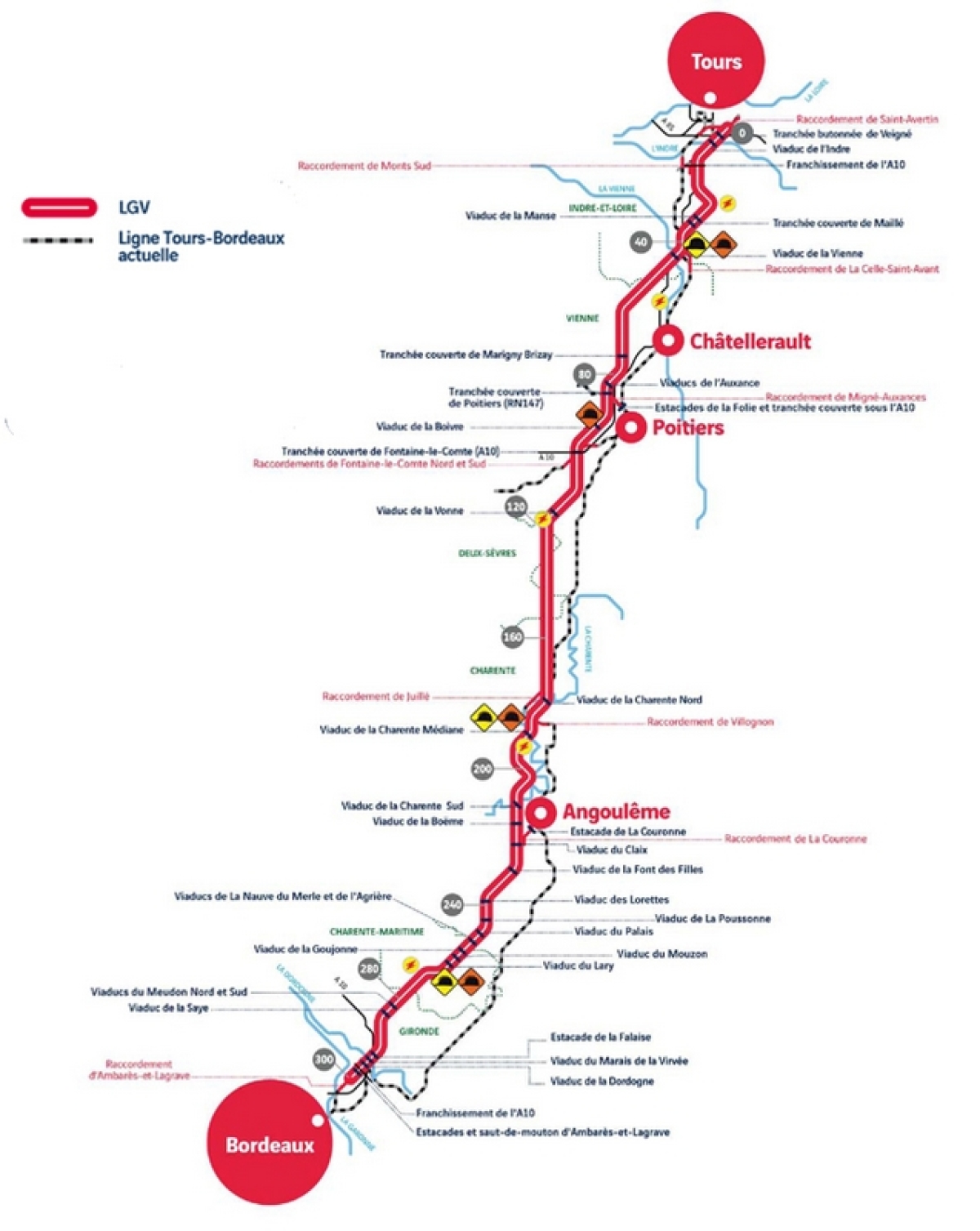 plan de la lgv bordeaux