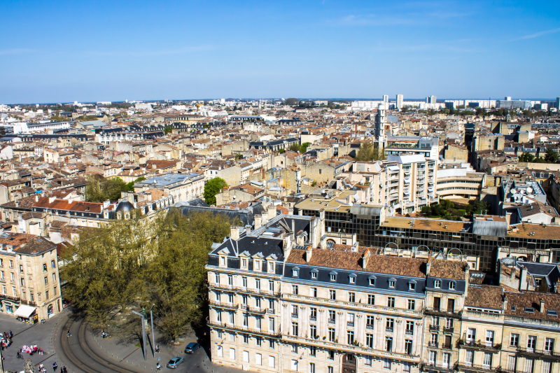  Boom de l'immobilier neuf à Bordeaux – vue sur Bordeaux