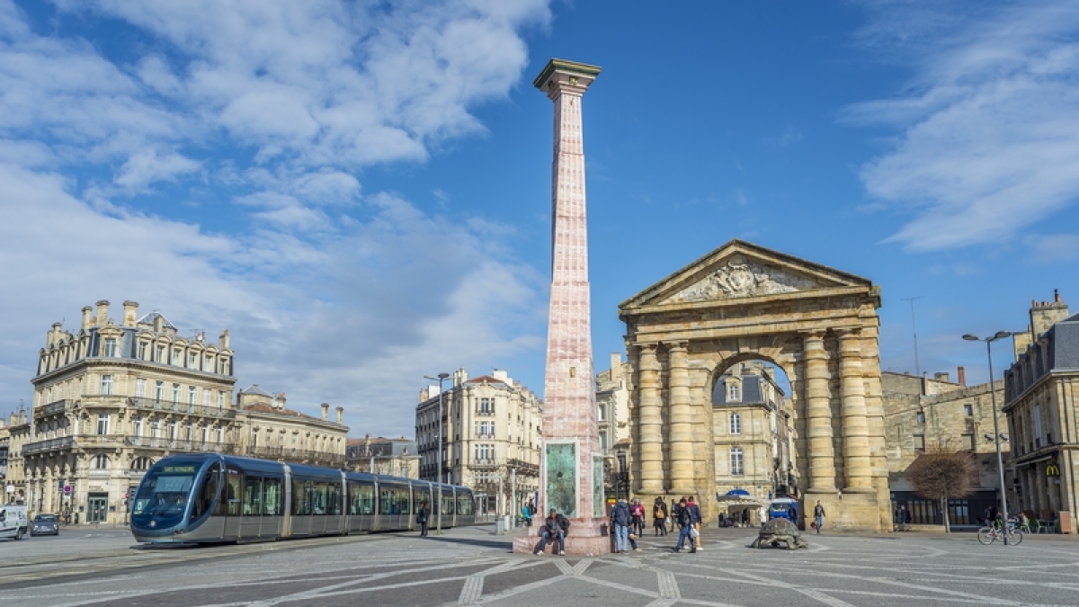 Le centre-ville de Bordeaux