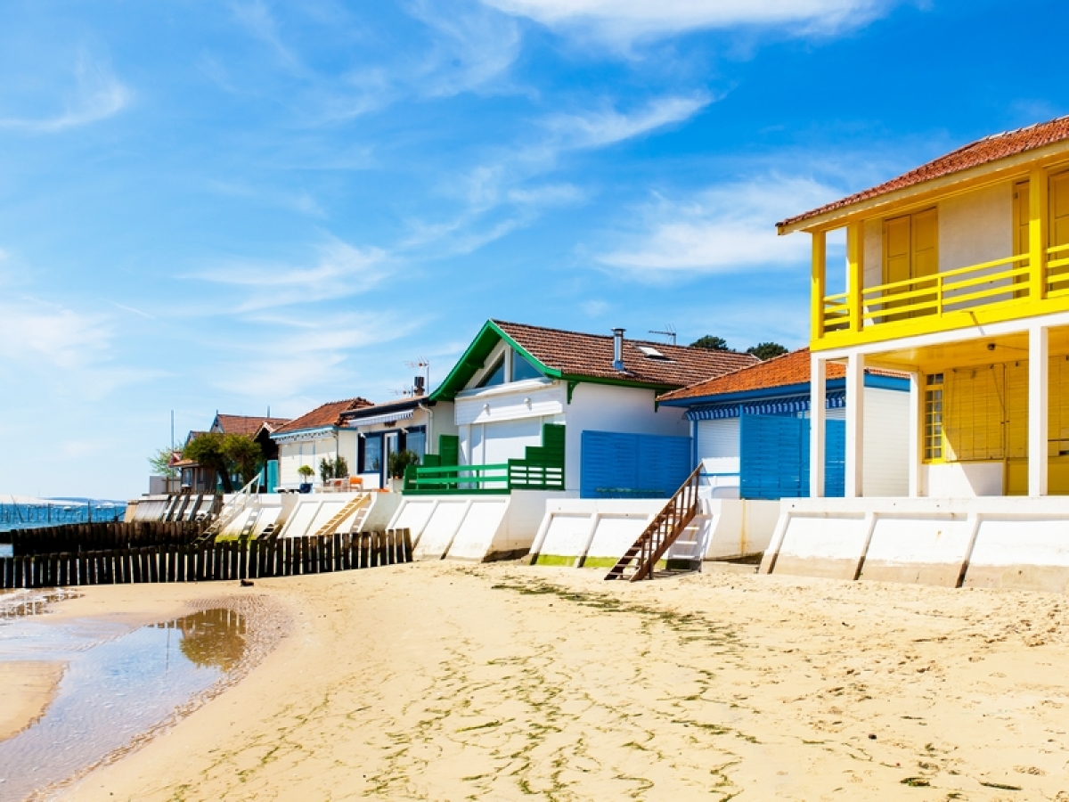 Maisoncolorée à Arcachon