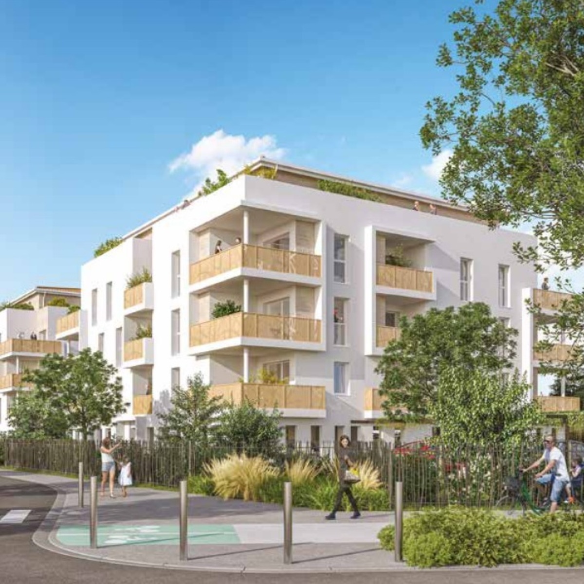 Programme neuf Villas Flora : Appartements neufs à Floirac référence 5493, aperçu n°2