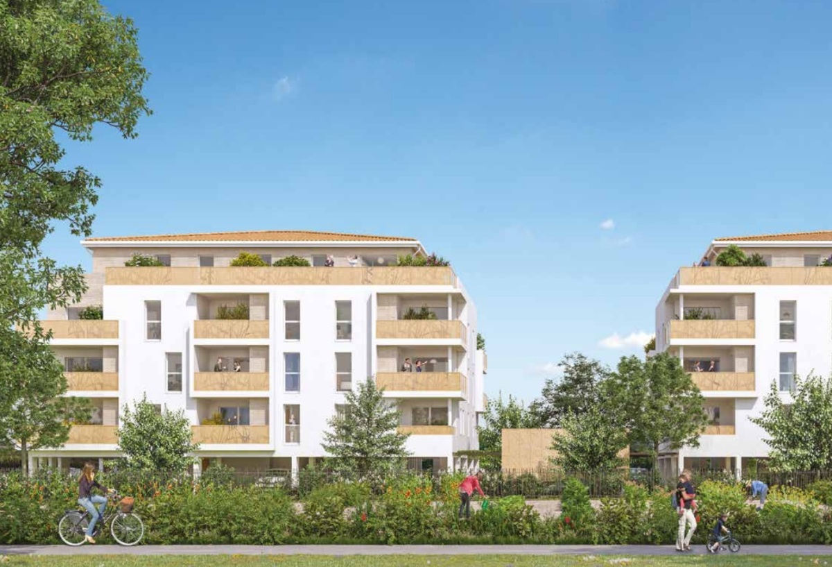 Programme neuf Villas Flora : Appartements neufs à Floirac référence 5493, aperçu n°3