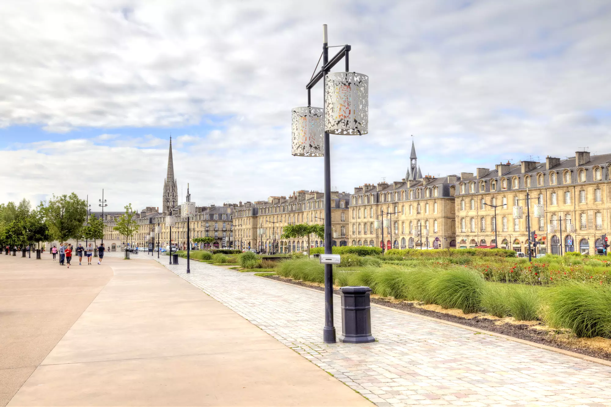 Les quais à Bordeaux