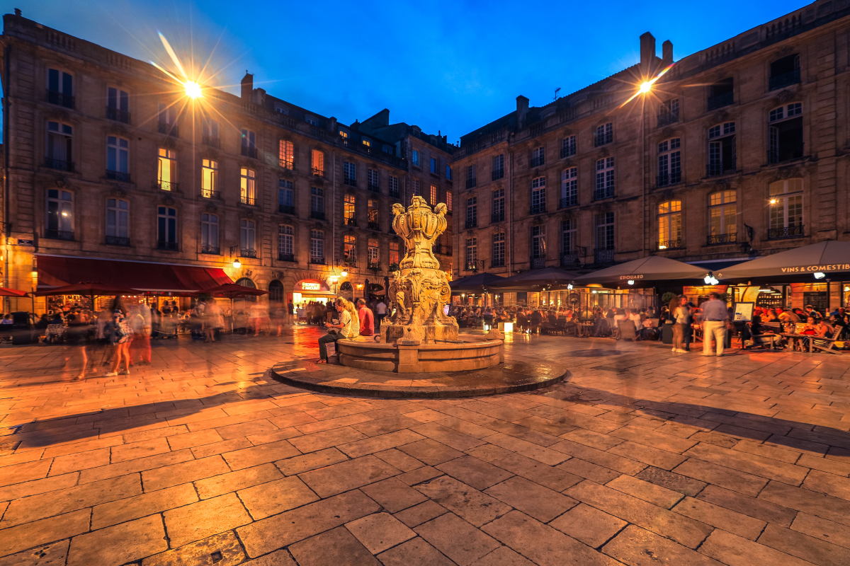 Politiques publiques à Bordeaux - La place du Parlement à Bordeaux