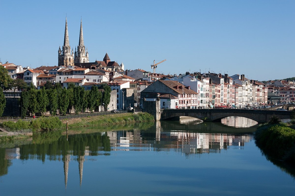 Vue panoramique de Bayonne