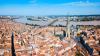 production de logements à bordeaux - Vue panoramique aérienne de Bordeaux et de la Garonne