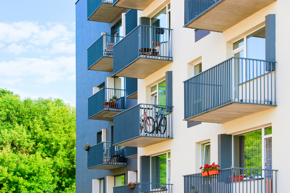 Les prix au m² à Bordeaux par typologie de bien Vue sur une résidence neuve