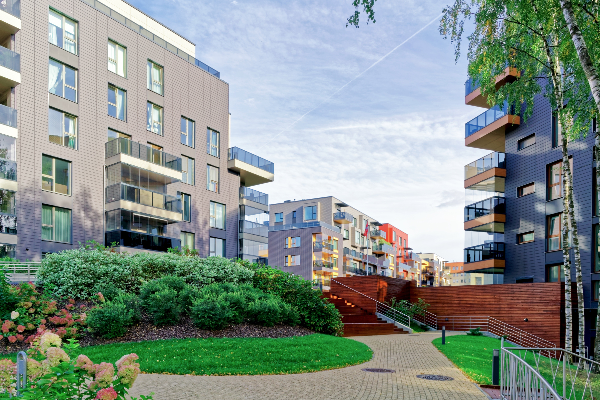 Pouvoir d’achat immobilier — Un ensemble d’appartements neufs
