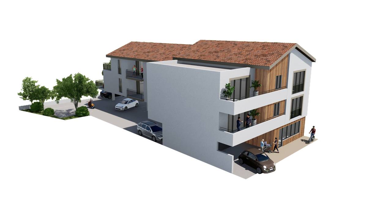 Programme neuf Villa marine : Appartements neufs à Gujan-Mestras référence 5602, aperçu n°2