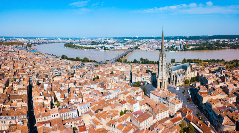 Immobilier neuf à Bordeaux – vue panoramique sur la ville de Bordeaux