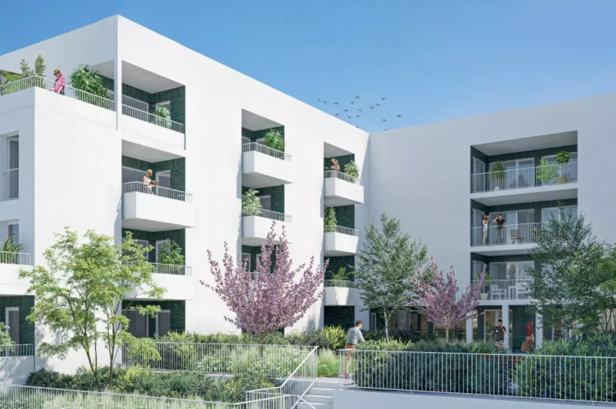 Programme neuf Perspective Garonne : Appartements neufs à Lormont référence 5628, aperçu n°2