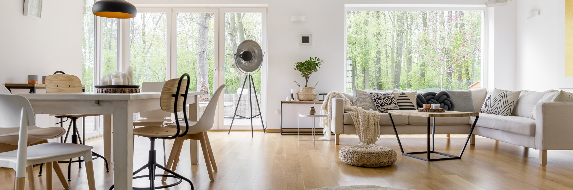 Intérieur dans résidence neuve